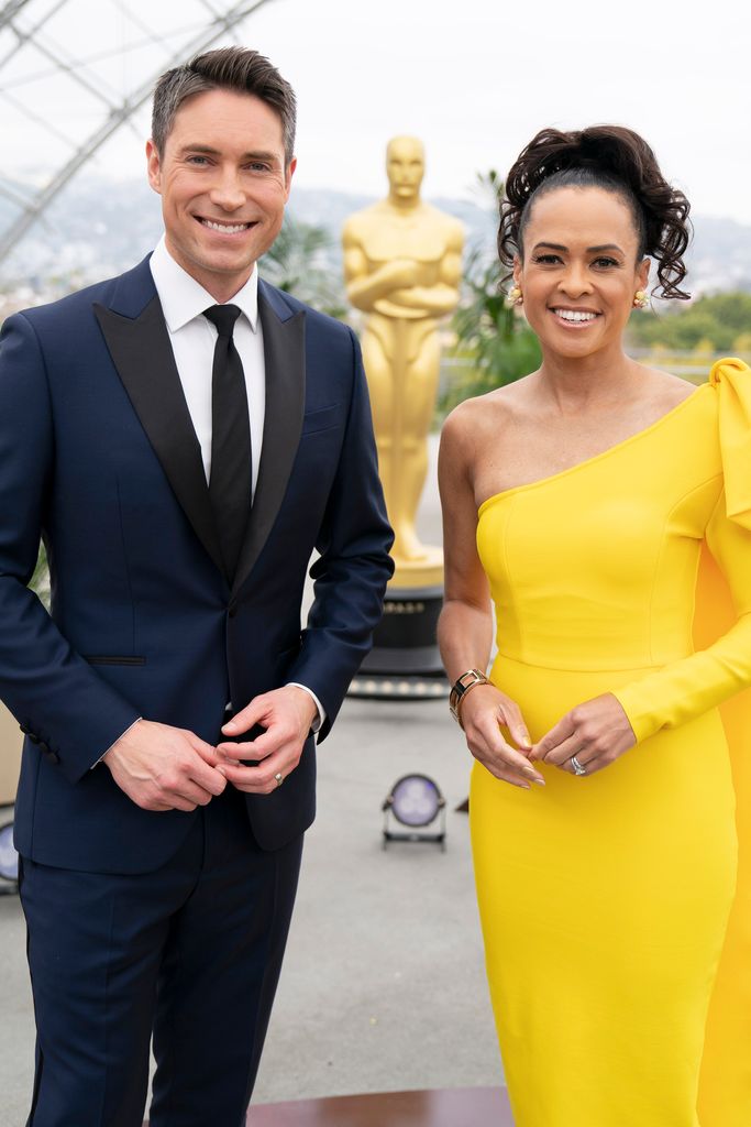 Whit Johnson and Linsey Davis on What You Need to Know recaps the Oscars from the Academy Museum of Motion Pictures in Los Angeles, CA, on Monday, March 13, 2023 on ABC