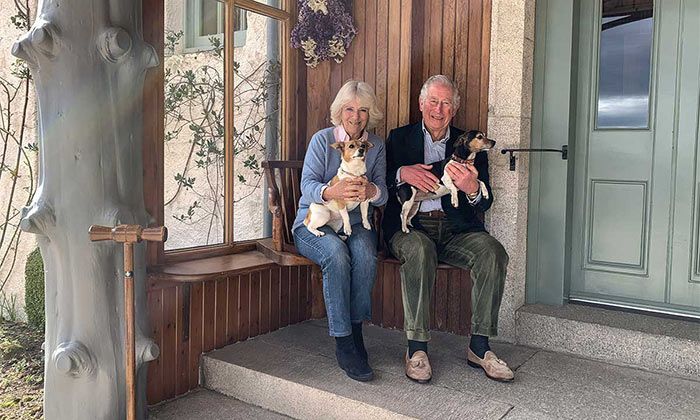 camilla charles and dogs