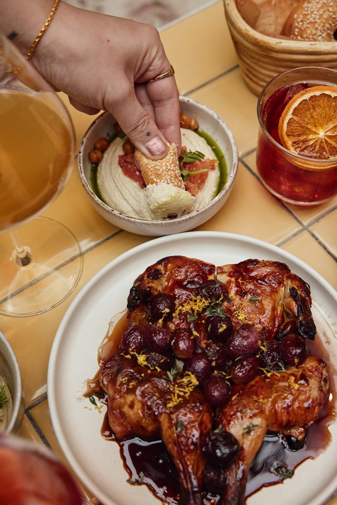 The food is simply divine as Ezra