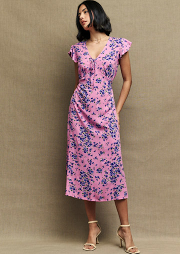 marks and spencer sale floral dress