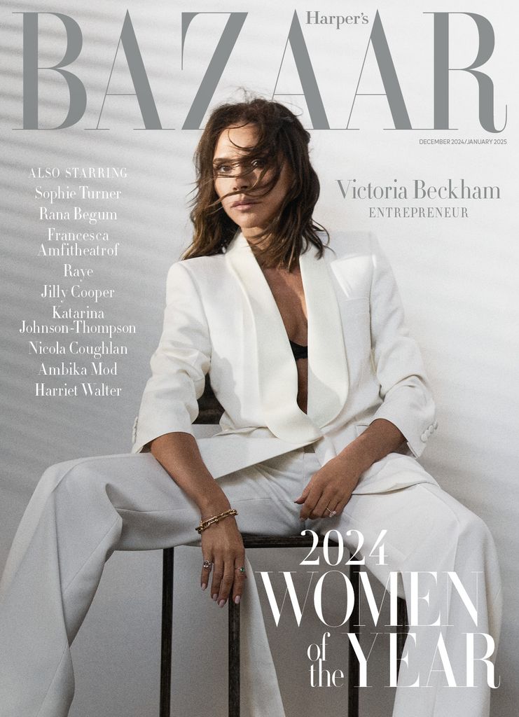 Victoria Beckham on the cover of Harper's Bazaar