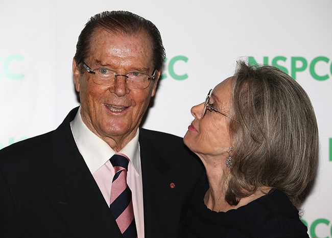 roger moore wife