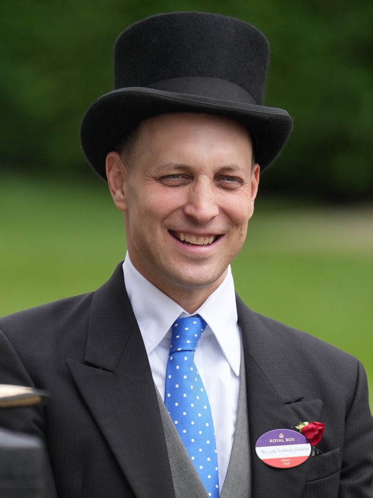 Lord Frederick Windsor at Ascot