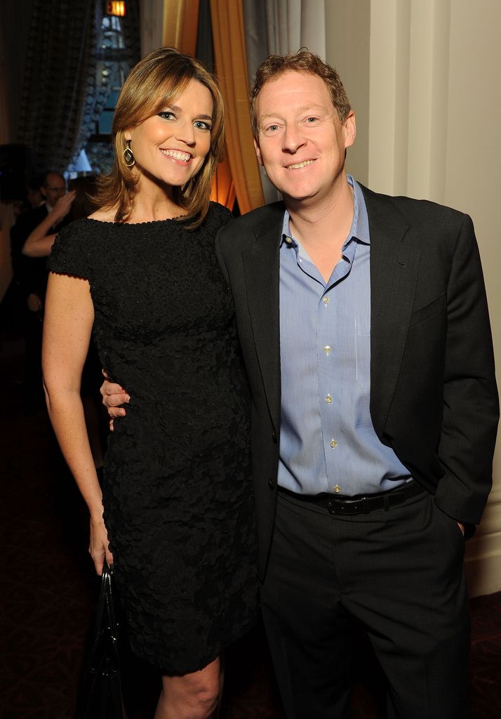 phot of savannah guthrie and michael feldman