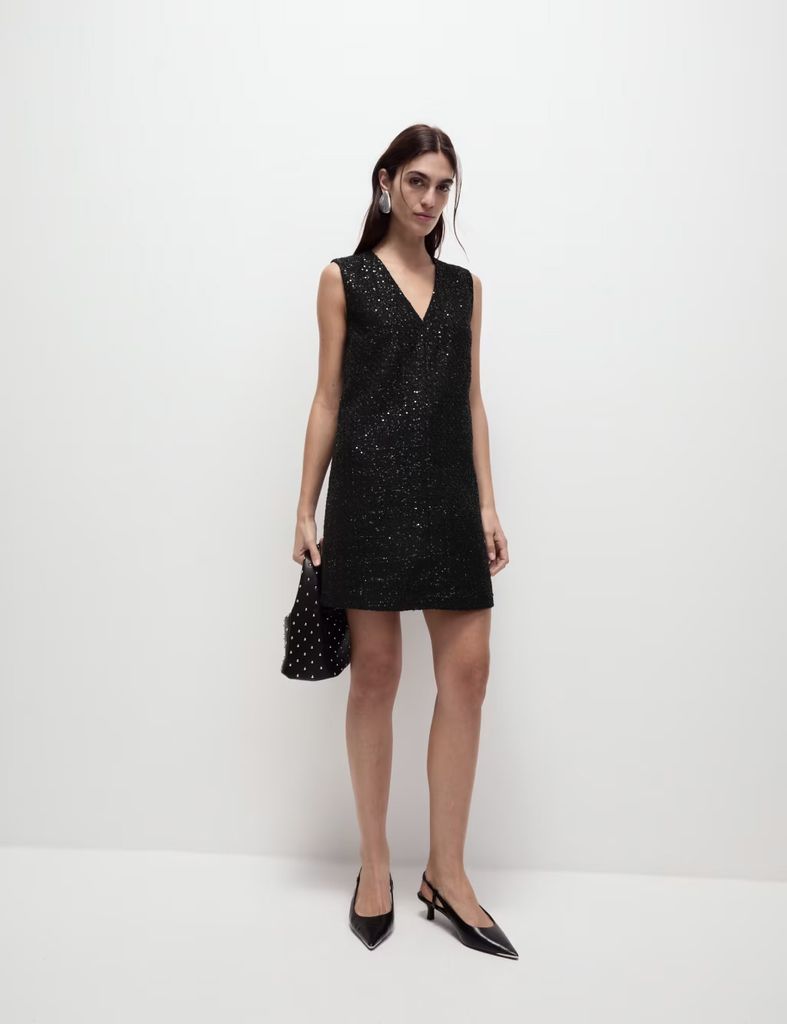 M&S Sparkly Shift Dress