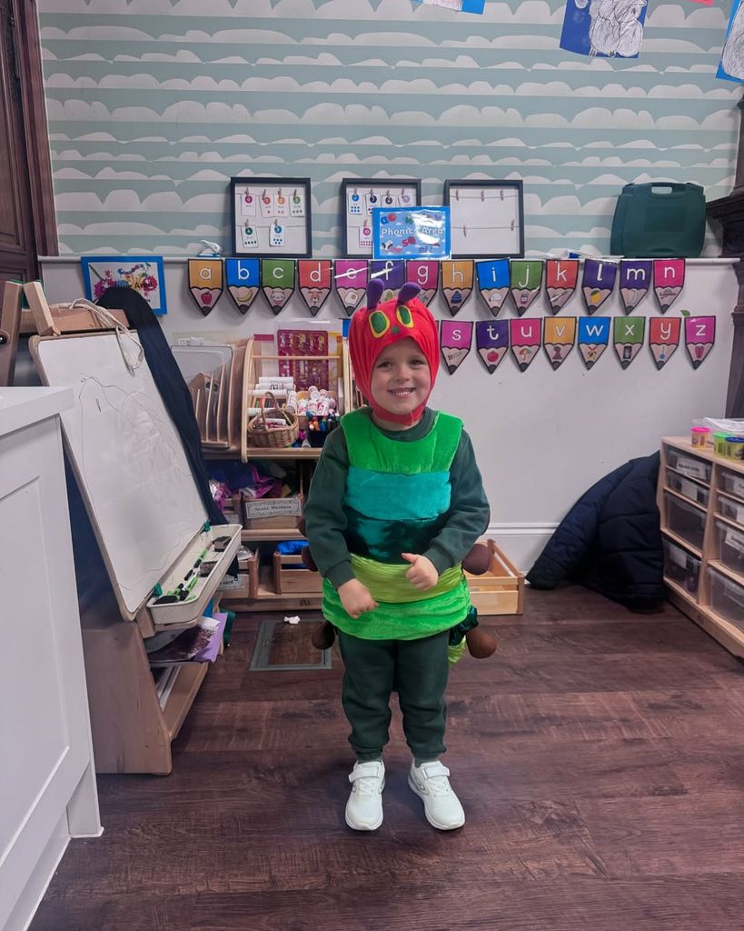 Raphael Redknapp in costume