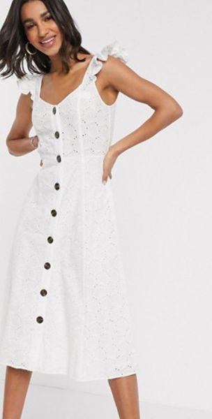 asos white dress 