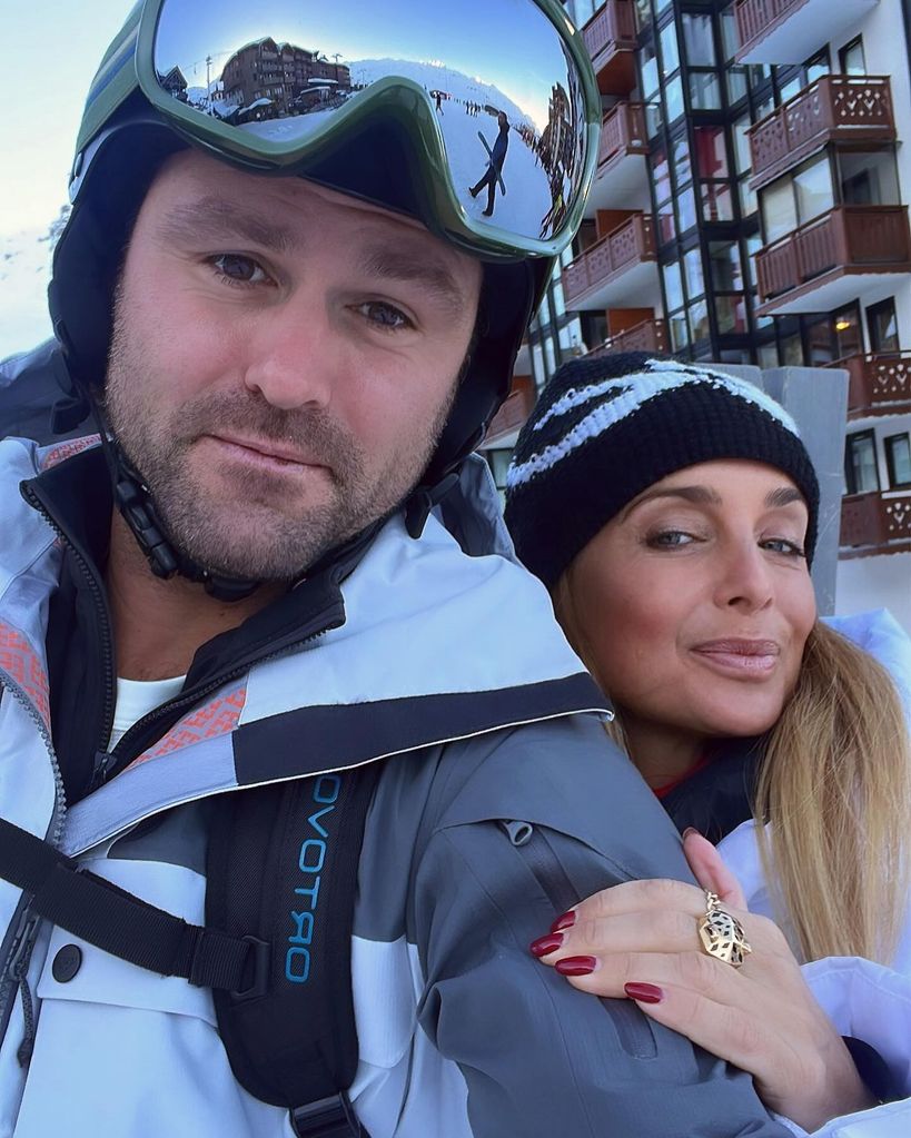 A photo of Louise Redknapp with her husband Drew