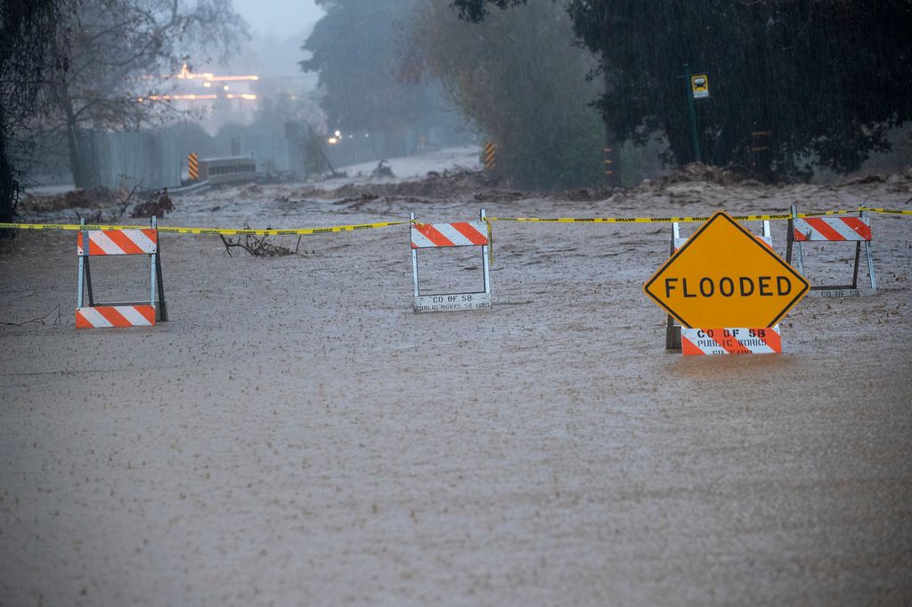 Montecito is under flood watch