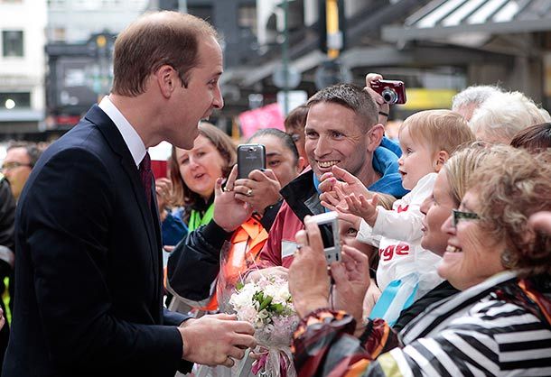 Prince Williams meets Ruby Cate Blitz in Wellington, New Zealand