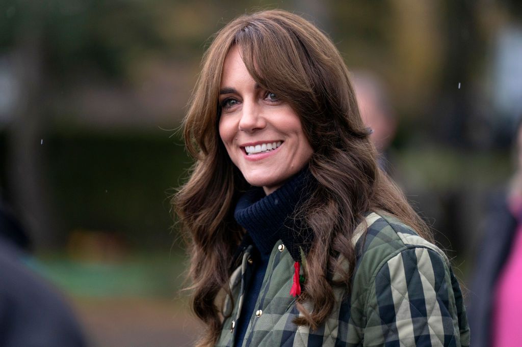 Princess Kate is known for her signature bouncy blow-dry