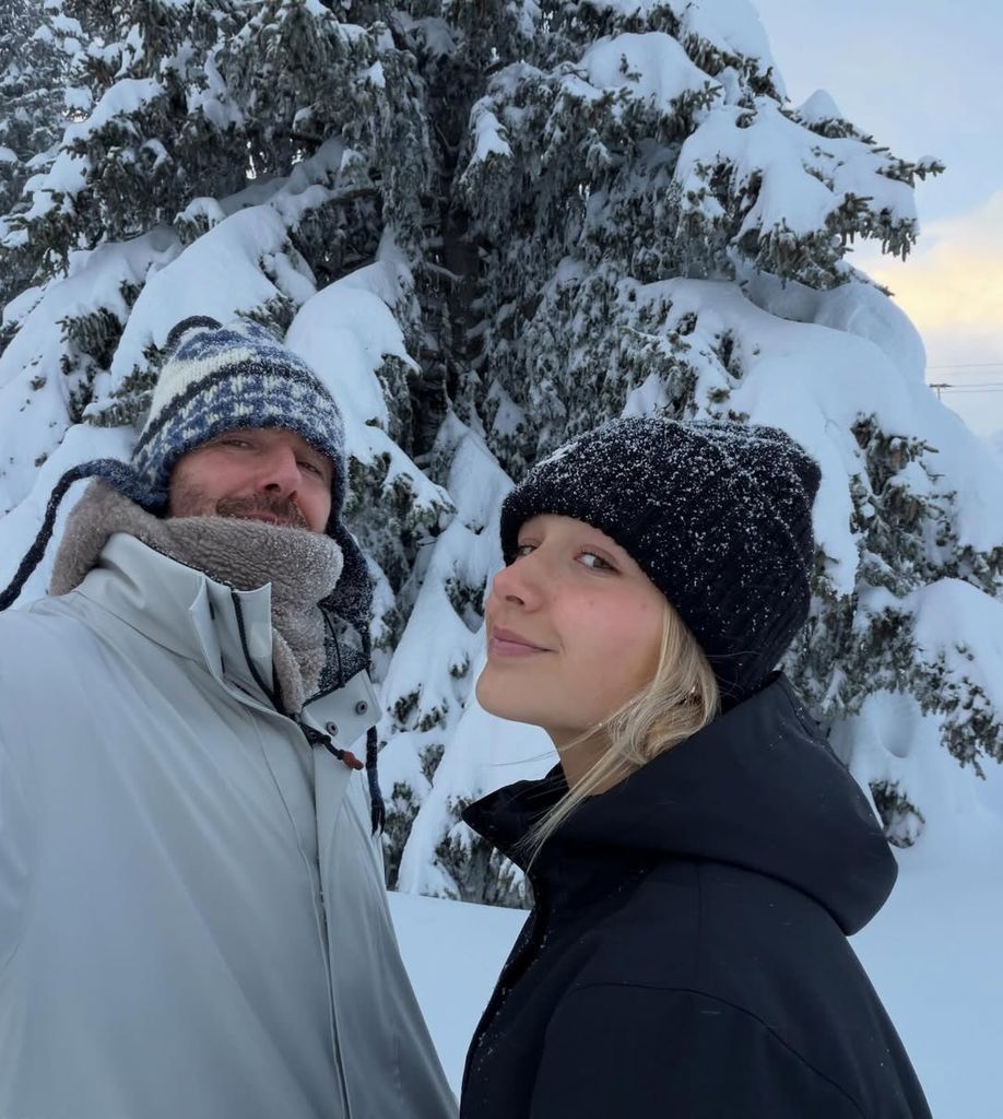 David Beckham se concentre sur le temps passé en famille avec Harper au milieu d'un somptueux voyage de ski 3 harper beckham david beckham skier