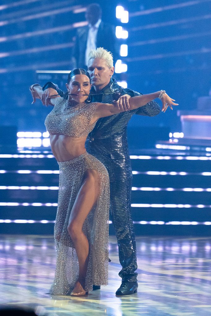 Jenna Johnson and Corey Feldman on Dancing with the Stars season 34, 2025