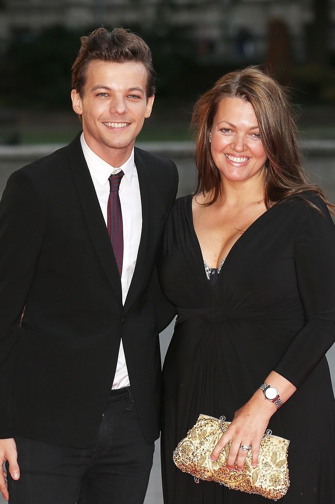 Louis' mother sadly passed away