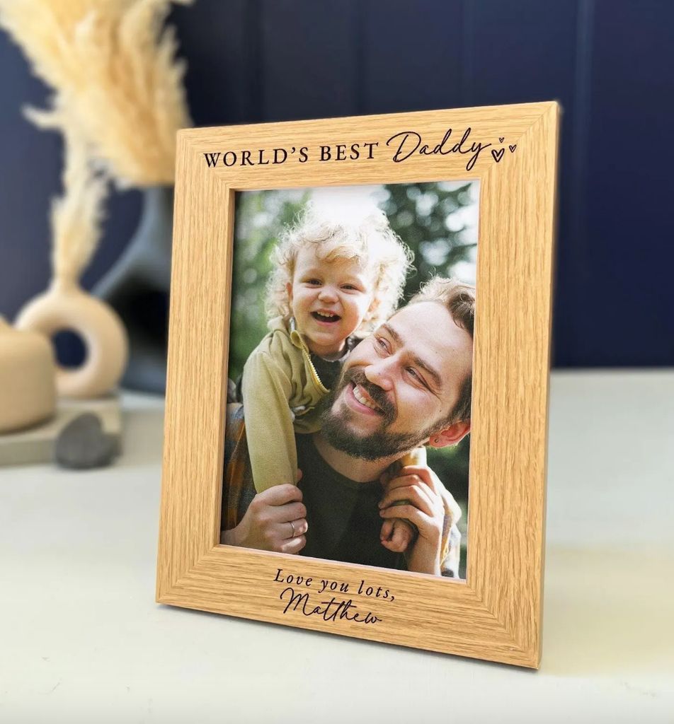 Dad photo frame
