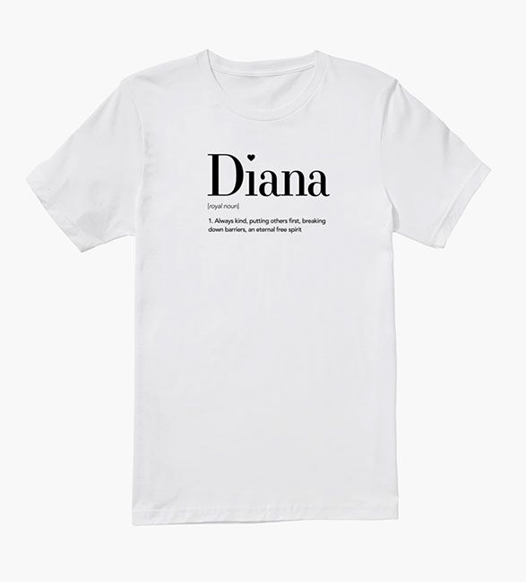 diana t shirt white
