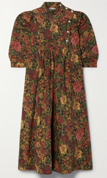 Batsheva floral dress