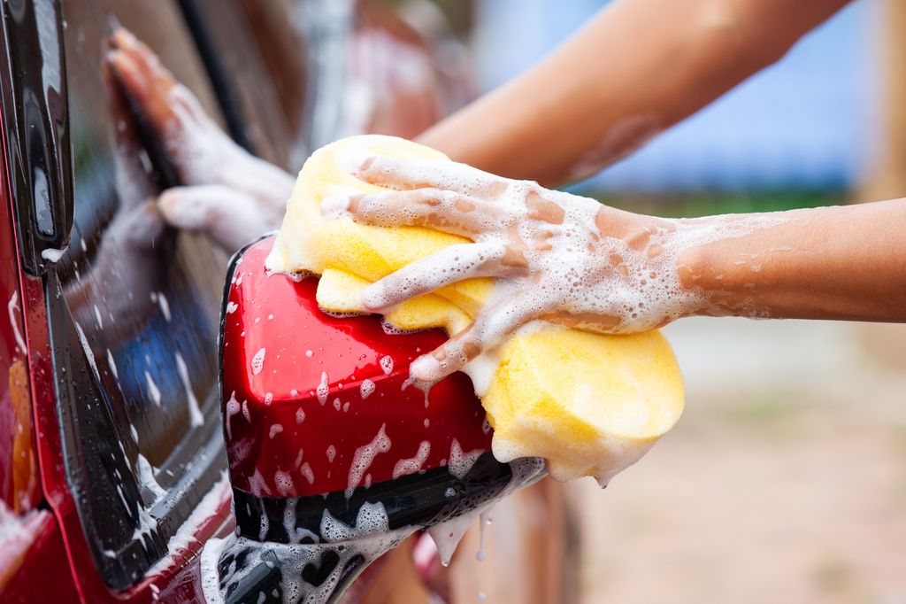 Nothing can beat giving your car a thorough hand wash