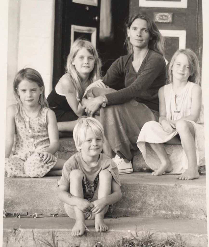 Lady Amelia Spencer shared previously unseen snaps of her family, including this one with their mother