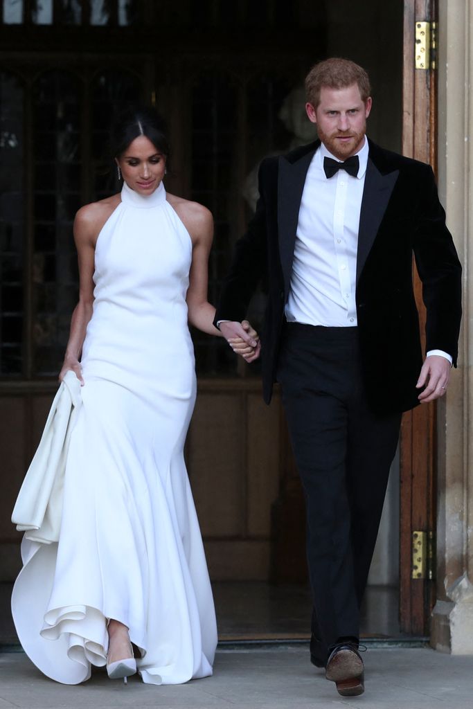 Meghan Markle wore a Stella McCartney gown during her wedding day in 2018