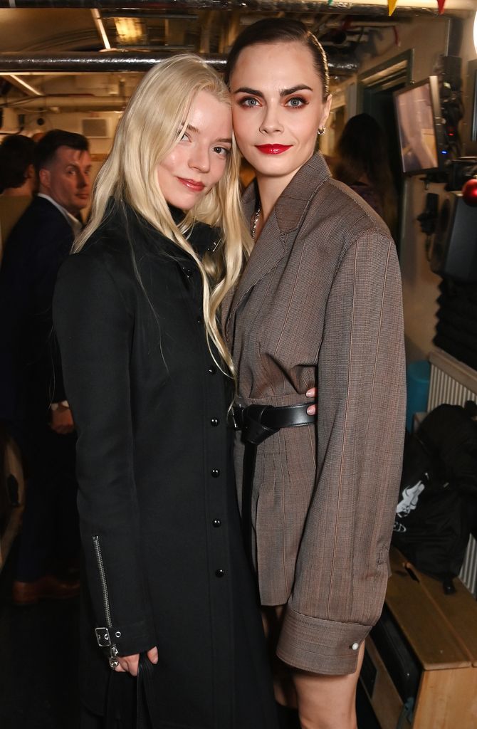Anna Taylor-Joy and Cara Delevingne were also in attendance