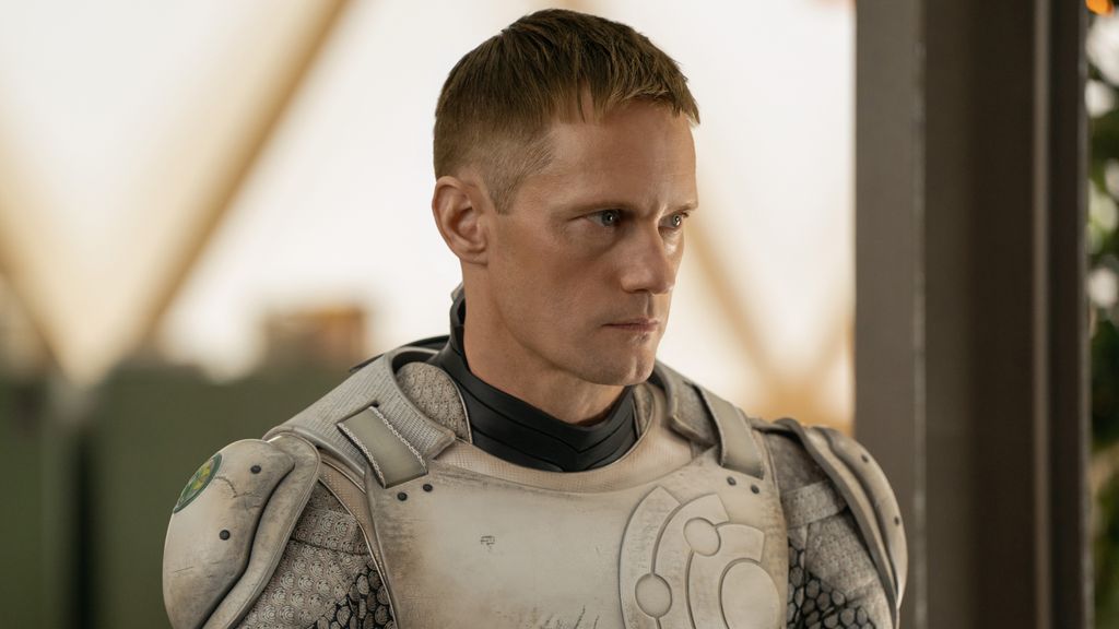 Alexander Skarsgard plays the Murderbot
