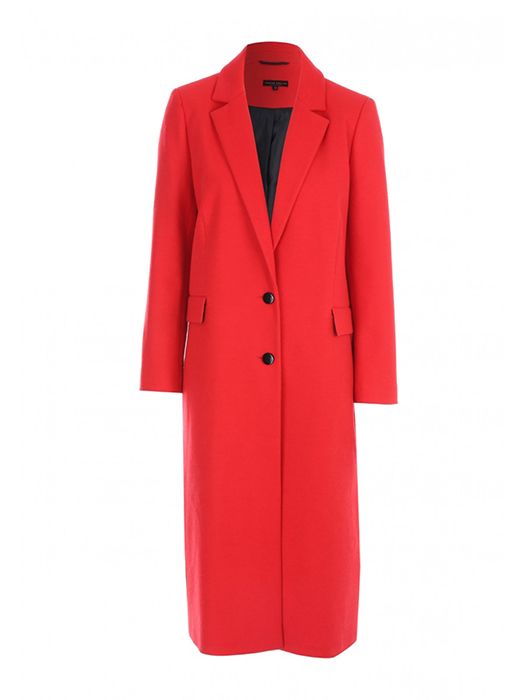 Kate Middleton wears red Boden Coat at Great Ormond Street Hospital ...