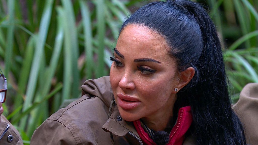 Tulisa talking on i'm a celebrity