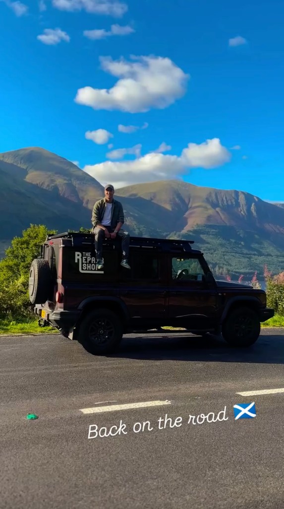 The Repair Shop's Will Kirk shared a photo with the show's van to Instagram 