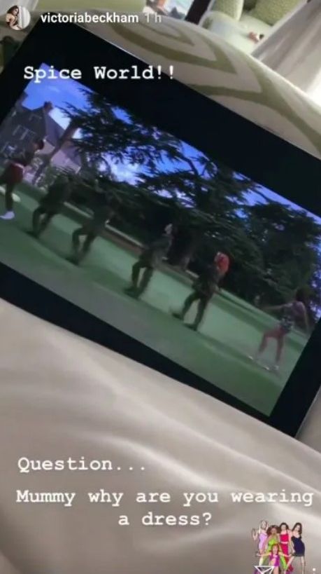 Victoria showed Harper Spice World the movie in 2018