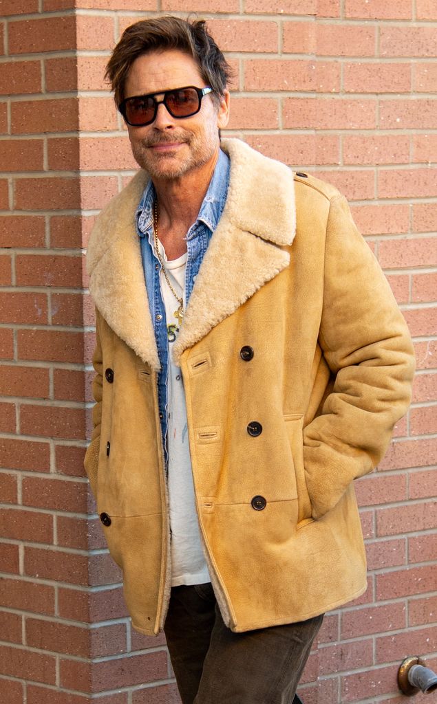 Rob out and about in Park City during the Festival