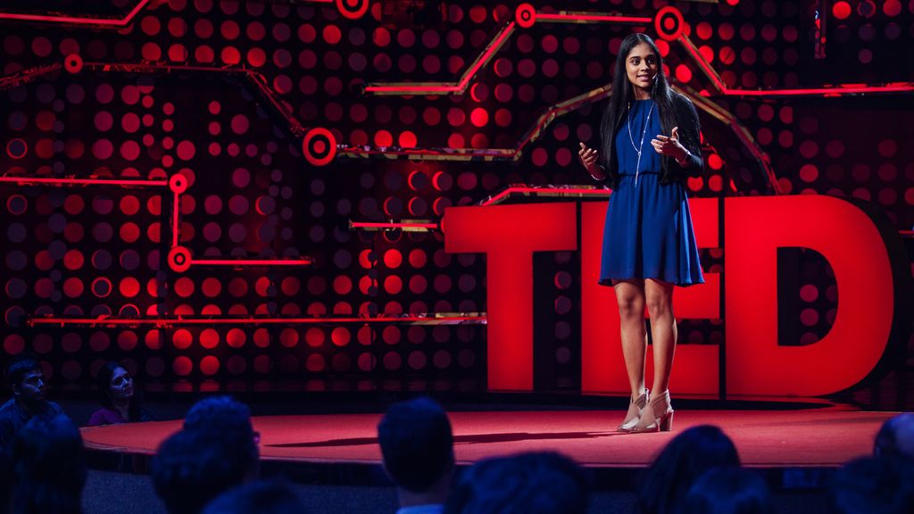 Trisha Prabhu speaks at TED Talks India