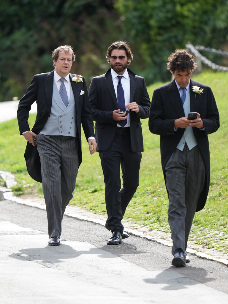 Queen Camilla's son, Andrew Parker Bowles was in attendance at the wedding of Zac Goldsmith and Hum Fleming at St James Church, Longborough