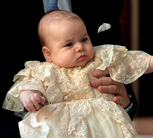 Prince George's christening gifts include a set of bespoke silver ...