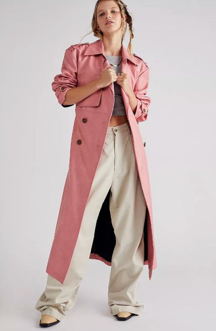 free people singles day sale trench