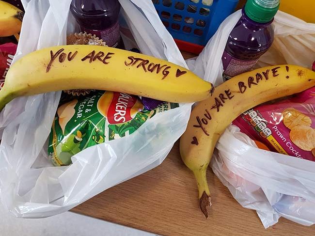 banana message meghan markle