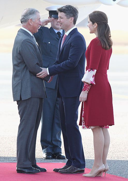Crown Princess Mary Prince Charles 2012