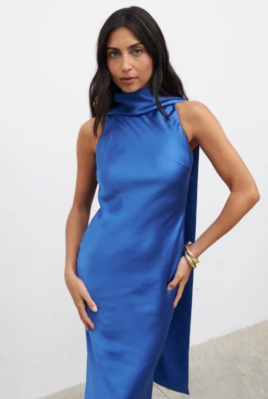 Cobalt blue is the shade to be seen in