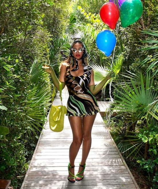 Beyonce celebrates her 43rd birthday in style