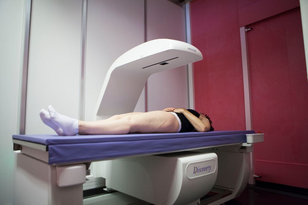 Une partie du test consiste à examiner vos analyses DEXA