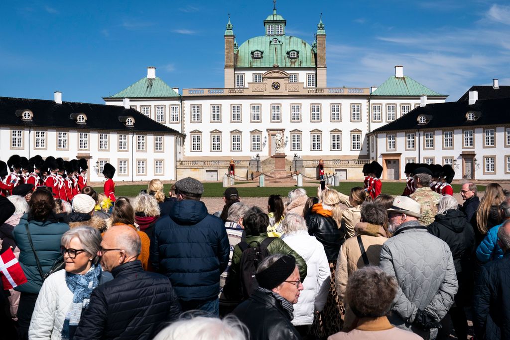 Danish royal residence Fredensborg Castle