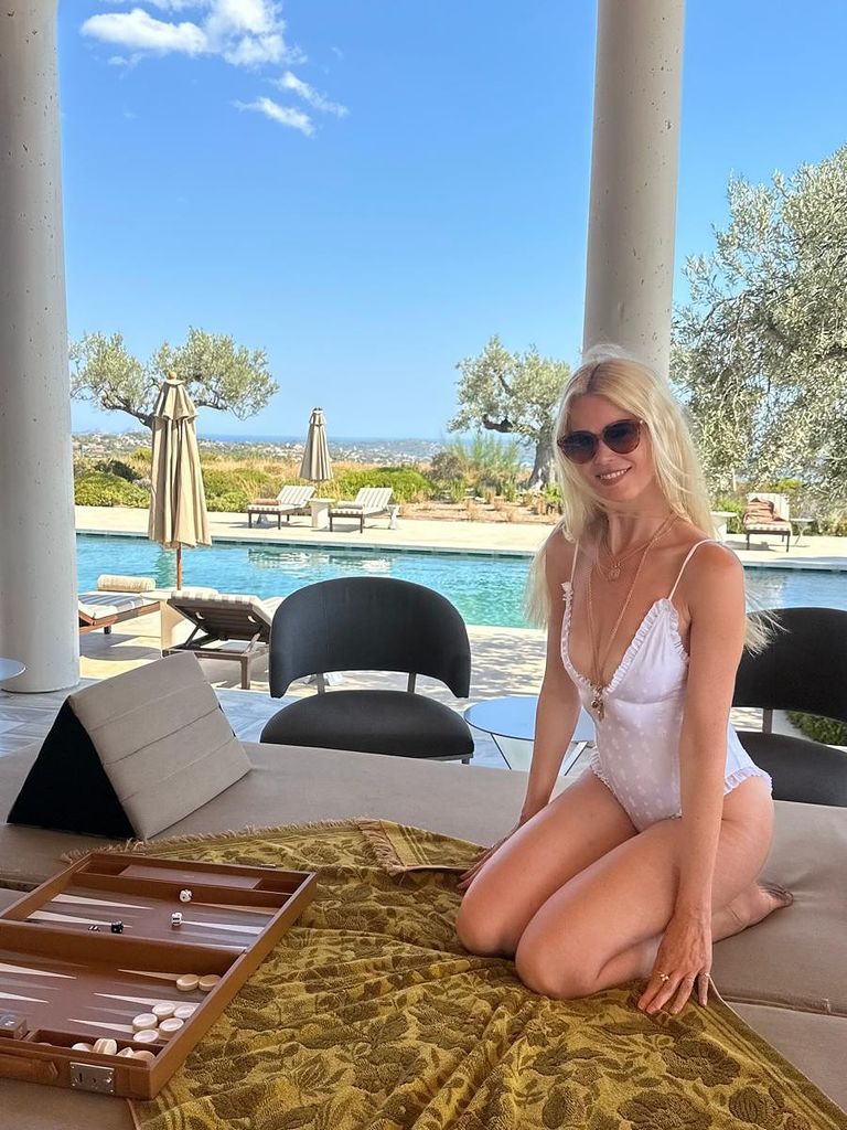 The supermodel posted a stunning picture for her 55th birthday