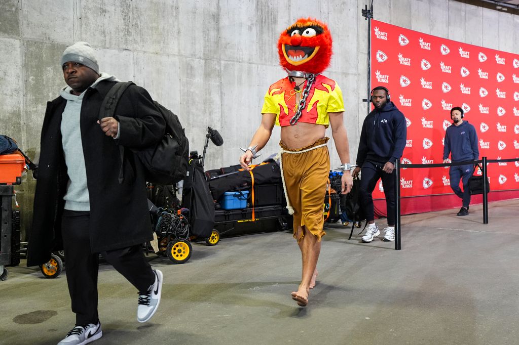 Mack Hollins #13 des Buffalo Bills arrive au stade avant le championnat AFC NFL