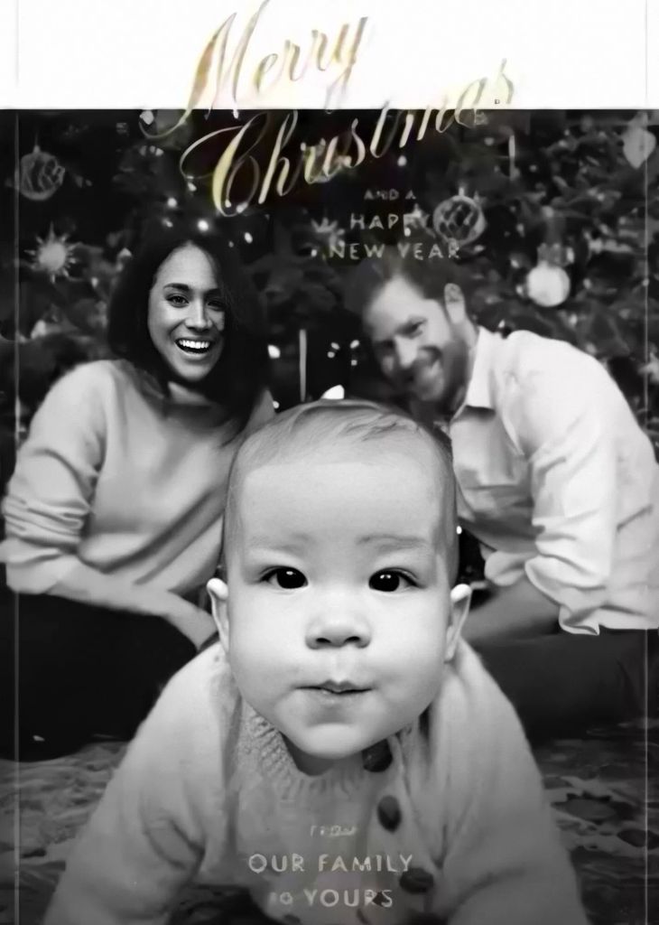 Prince Harry and Meghan Markle's 2019 Christmas card