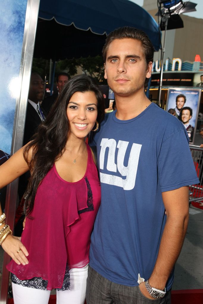 Kourtney Kardashian and Scott Disick in 2008