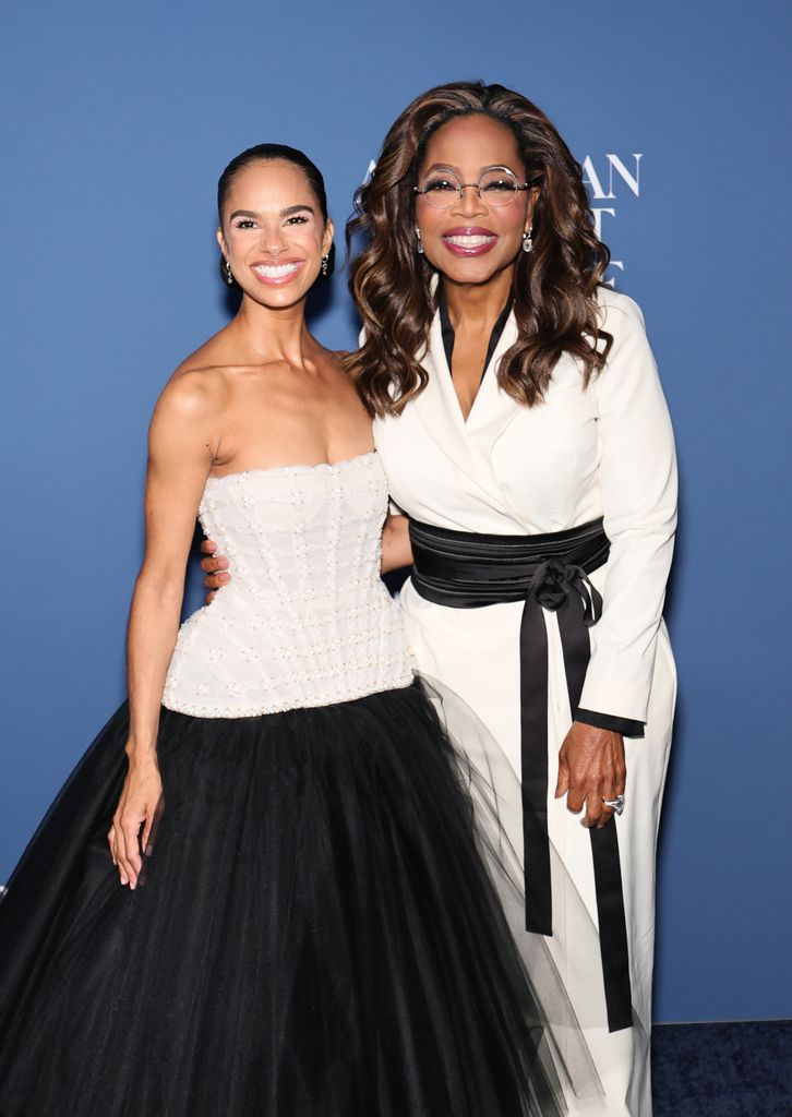 Misty and Oprah met up on the red carpet
