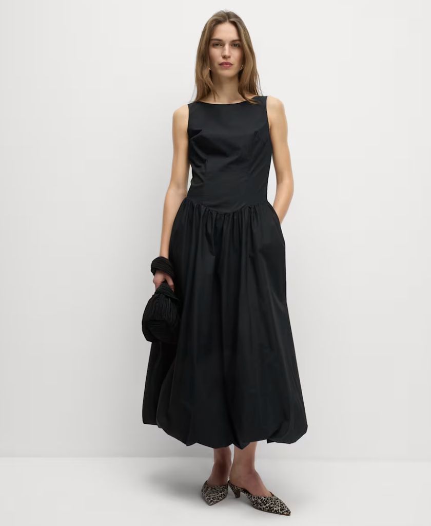 M&S bubble hem dress
