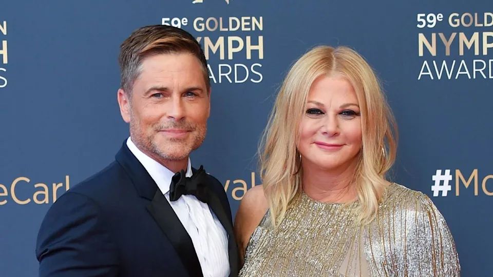Rob Lowe with his wife Sheryl