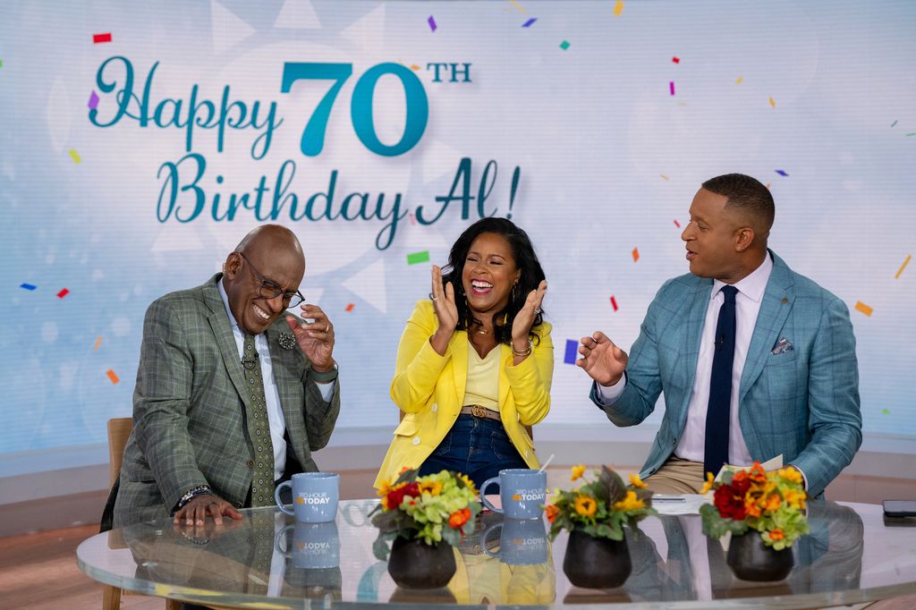 Al Roker, Sheinelle Jones and Craig Melvin on Tuesday, August 20, 2024 -- (Photo by: Nathan Congleton/NBC via Getty Images)