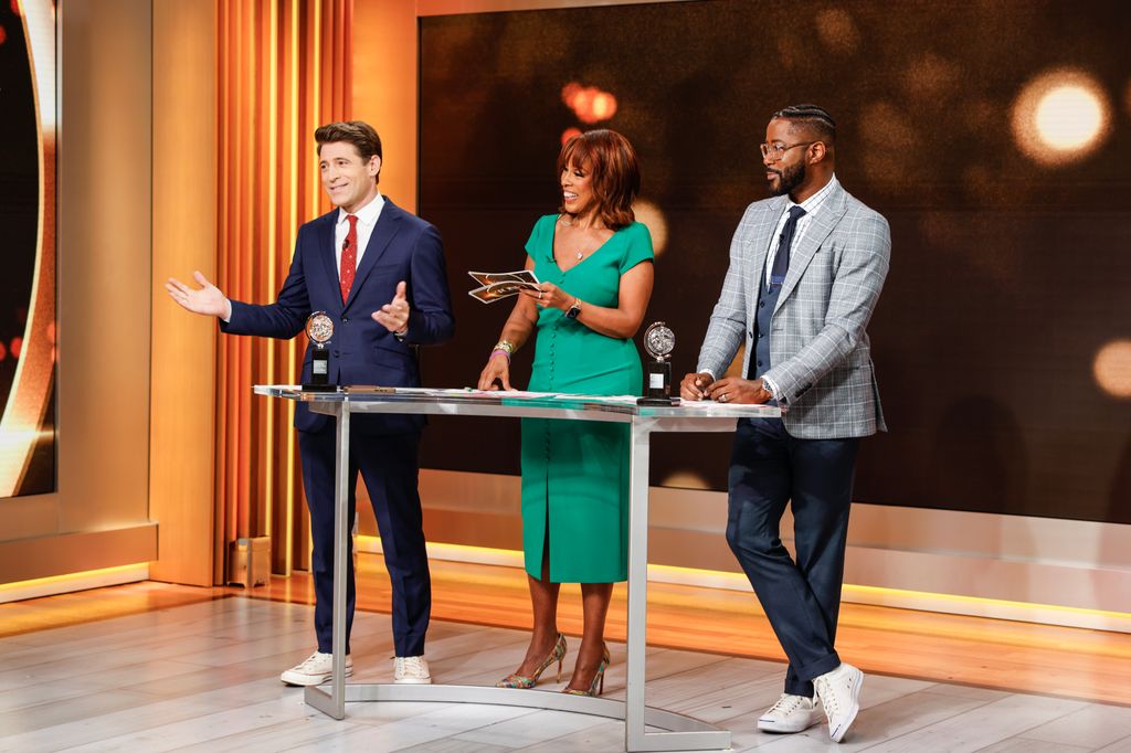 Co-Hosts Gayle King, Tony Dokoupil, and Nate Burleson 